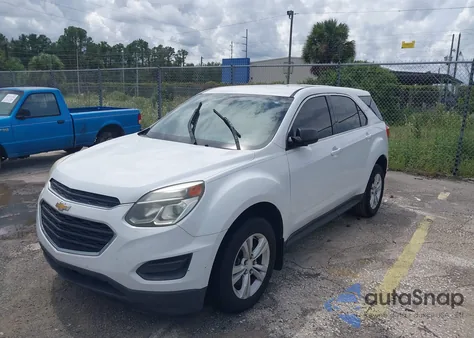 2016 Chevrolet Equinox Ls из США, поврежденный, VIN 2GNALBEK7G1180052